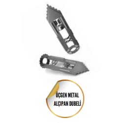 Üçgen Metal Alçıpan Dubeli