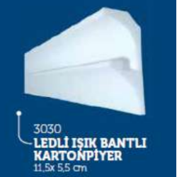 3030 Ledli Işık Bantlı...