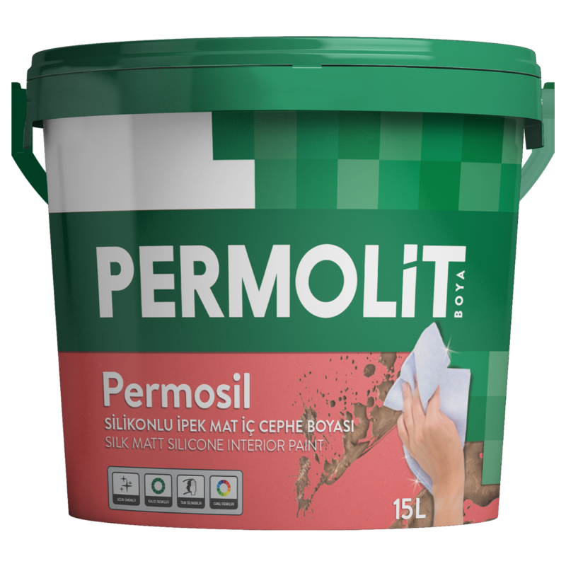 Permosil Silikonlu İpek Mat İç Cephe Boyası