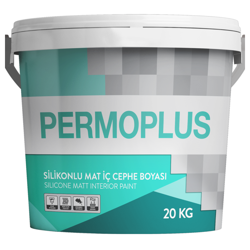 Permoplus Silikonlu Mat İç Cephe Boyası